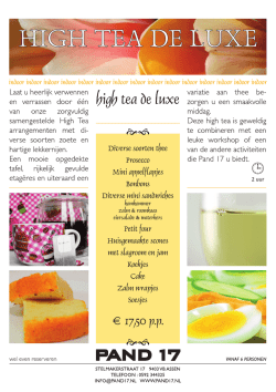High Tea Deluxe