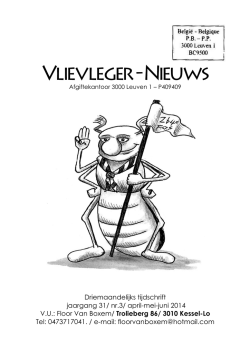 Driemaandelijks tijdschrift jaargang 31/ nr.3/ april-mei