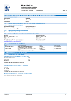 Download hier de MSDS sheets Moscide Pro