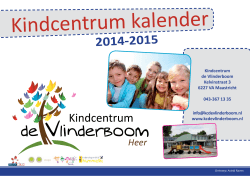 Kindcentrum de Vlinderboom Kelvinstraat 3 6227 VA Maastricht 043