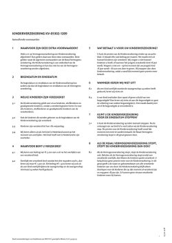 KINDERVERZEKERING KV-05302-1209