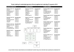 Programma jeugdtoernooi Kinea 2014 NIEUW (versie 24072014)
