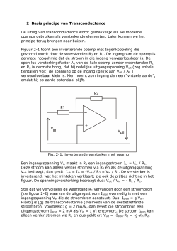 2 Basis principe van Transconductance De uitleg van