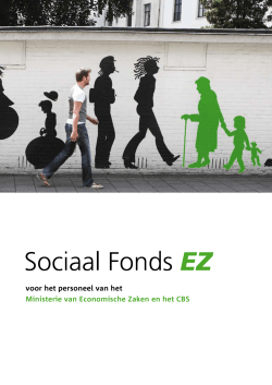 brochure - Sociaal Fonds EZ