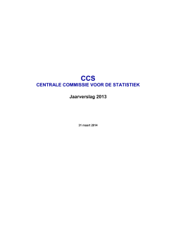 Jaarverslag 2013 CCS