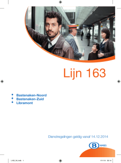 Lijn 163 - Brochures