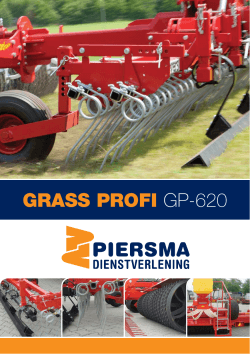 GRASS PROFI GP-620 - Piersma Dienstverlening