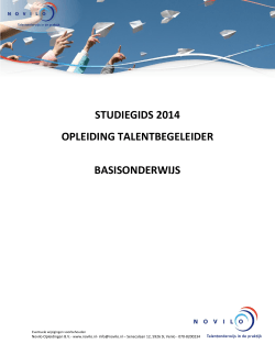 OTB 2014 - 2015 Studiegids BO.docx