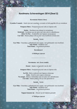 Bekijk menu - Sui Sha Ya
