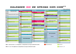 Jaarkalender