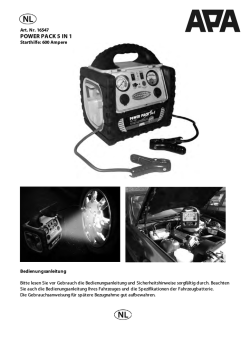 POWER PACK 5 IN 1 - produktinfo.conrad.com