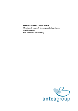 Plan-MER 2de generatie Stroomgebiedbeheerplannen