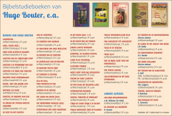 Hugo Bouter, e.a.