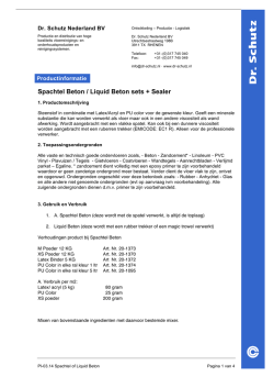 Informatieblad