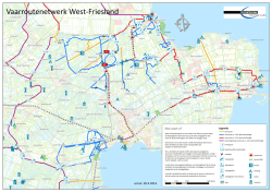 Hoe vaart u? - Recreatieschap Westfriesland