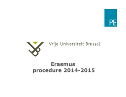 Erasmusprocedure