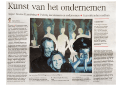 Gooi en Eemlander - De Kunst van het ondernemen
