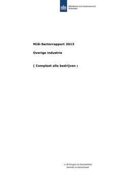 MJA-Sectorrapport OI def 140704