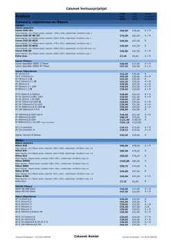 Download hier verhuurprijslijst