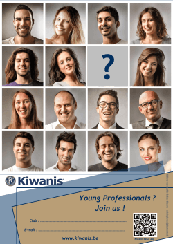 Young Professionals ? Join us !