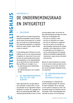 Download De ondernemingsraad en integriteit