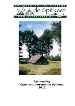 JAARVERSLAG THEMAPARK DE SPITKEET 2005