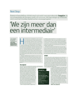 Emerce - We zijn meer dan een intermediar