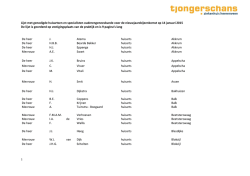 Huisartsen en specialisten Ouderengeneeskunde