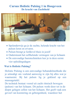 P.H. van der Linden - Massagepraktijk Monique Platel