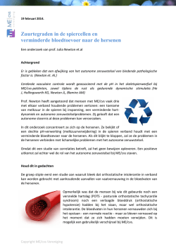 Lees verder - ME/cvs Vereniging