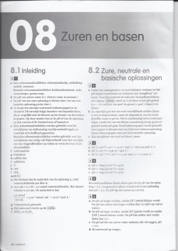 H8 Antwoorden Hoofdstuk 8 woensdag 22 oktober 2014 20:30
