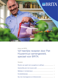 PDF met recepten