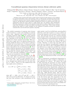 arXiv:1404.4369v2 [quant-ph] 22 Apr 2014