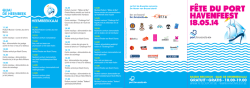 F&Ecirc;TE DU PORT HAVENFEEST - F&ecirc;te du Port de Bruxelles