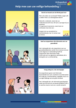 Help mee aan uw veilige behandeling !