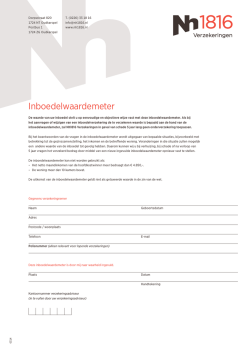 Inboedelwaardemeter