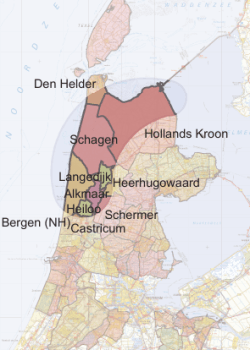 Hollands Kroon Schagen Bergen (NH) Schermer Castricum
