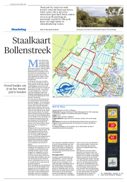Route Bollenstreek - Noordhollands Dagblad