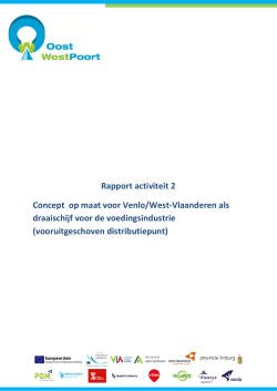 Rapport met een uitgewerkt concept op maat voor