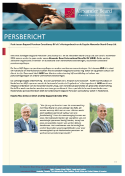 Download hier het persbericht