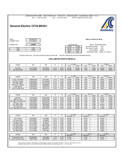 GE CF34-8E5A1 SN193208 - Jetfleet Management Corp.