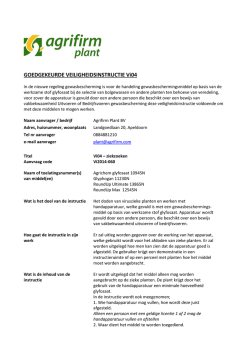 Vi-04 Veiligheidsinstructie - ziekzoeken
