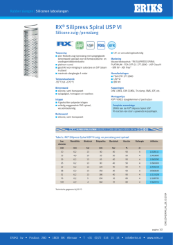 Siliconen slang RX&reg; Silipress FDA Spiraal Silicone zuig