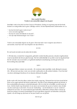 Oktober Vrede is een natuurlijk erfgoed van de geest
