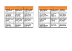 Download hier alvast de team- en kleedkamerindeling