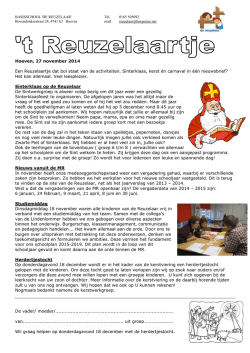Reuzelaartje 27 november 2014