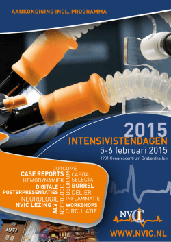 INTENSIVISTENDAGEN
