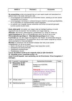 planner voor periode 2