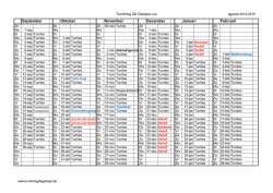 Jaaragenda 2014-2015 - Turnkring De Giertjes Gierle