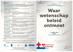 De Nederlandse Economendag 2014